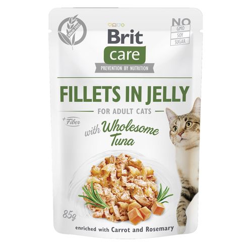 Brit Care Cat Brit Care Cat - Filets en gelée - Thon 85g - MyStetho Veterinary