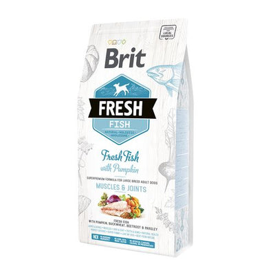 Brit Fresh Brit Fresh Dog - Adulte Grandes Races- Poisson - Muscles & Articulations 2,5kg - MyStetho Veterinary