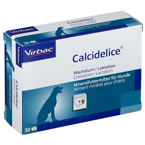 Calci-Delice (boite de 30 comprimés) Virbac