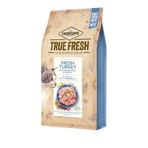 Carnilove Feline Adulte True Fresh - Dinde frais 1,8kg - MyStetho Veterinary