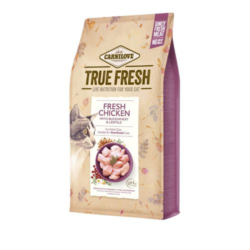 Carnilove Feline Adulte True Fresh - Poulet frais 1,8kg - MyStetho Veterinary