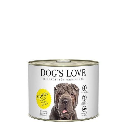 Dog's Love Calssic adult Poulet & poire & quinoa & carottes 200g - MyStetho Veterinary