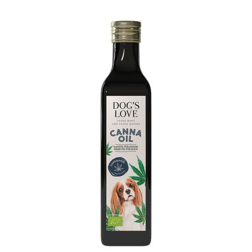 Dog's Love Canna BIO Huile de chan 250ml - MyStetho Veterinary