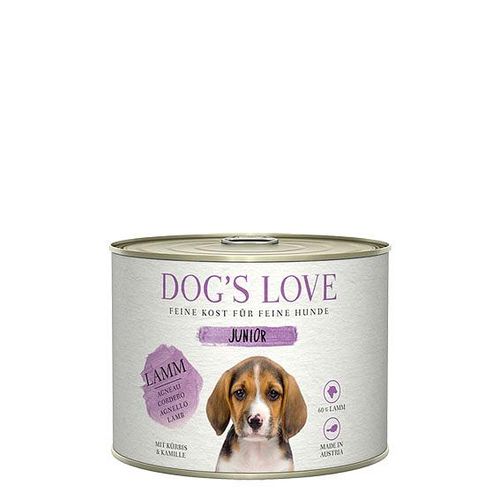 Dog's Love Junior agneau, citrouille & camomille 200g - MyStetho Veterinary