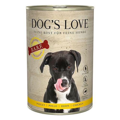 Dog's Love poulet BARF pure 400g - MyStetho Veterinary