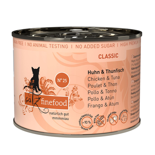 Catz Finefood No. 25 avec poulet & thon, 200g - MyStetho Veterinary