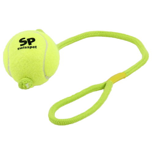 Swisspet Smash & Play balle de tennis avec corde - MyStetho Veterinary