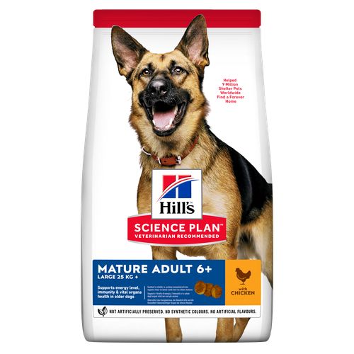 Hill's Science Plan Large Breed Mature Adult 6+ Chicken 14 kg - MyStetho Veterinary