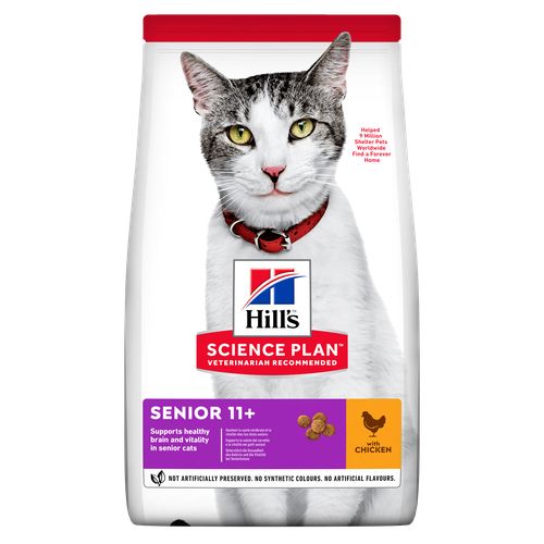 Hill's Science Plan Senior 11+ Adult Chicken 1.5 kg - MyStetho Veterinary