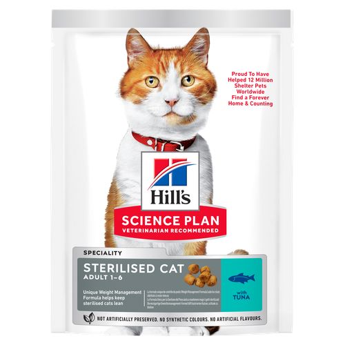 Hill's Science Plan Sterilised Cat Adult Tuna 10 kg - MyStetho Veterinary