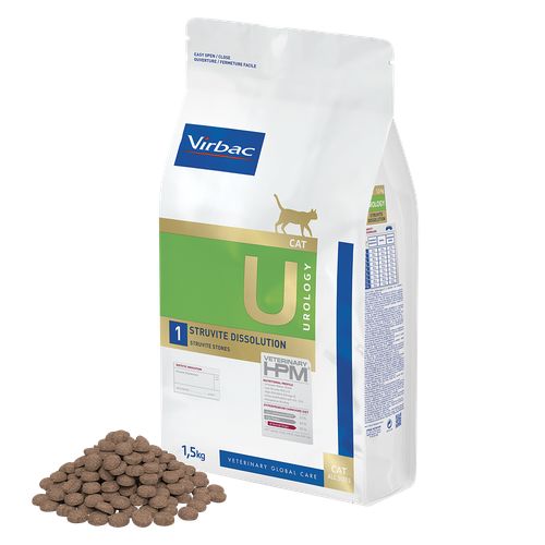HPM Cat Urology U1 Struvite Dissolution 1,5 kg - MyStetho Veterinary