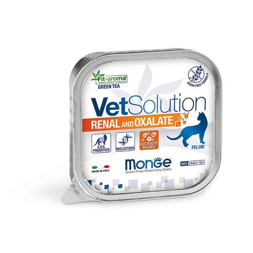 Monge Cat Renal & Oxalate 100g - MyStetho Veterinary