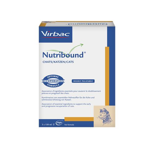 Nutribound chats 3 x 150 ml Virbac