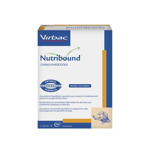 Nutribound chiens 3 x 150 ml Virbac