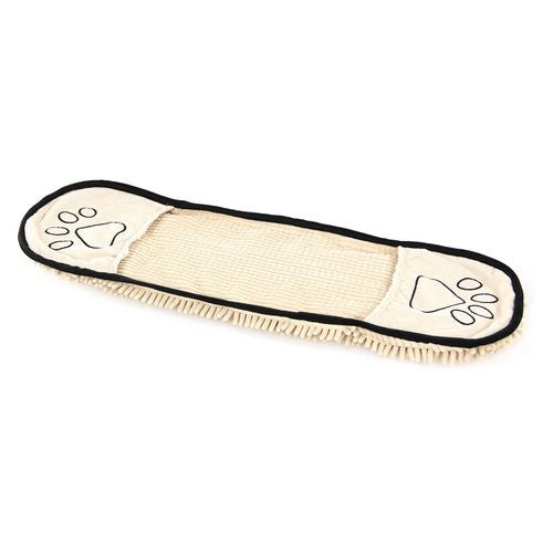 Swisspet Chiffon de séchage et d'entretien Chenille Plus, beige/patte brune - MyStetho Veterinary