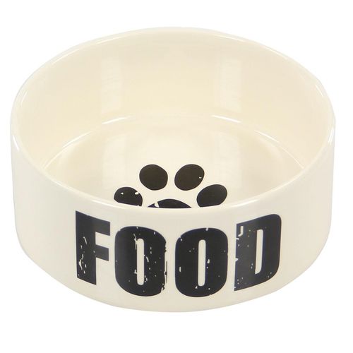 Swisspet Ecuelle en céramique FOOD, M: 500ml - MyStetho Veterinary