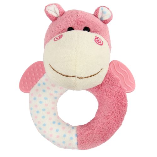 Swisspet Go Puppy hippopotame avec anneau, 1 couineur - MyStetho Veterinary