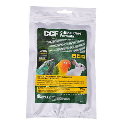 CCF Critical Care Formula 100g poudre avec mesurette - MyStetho Veterinary