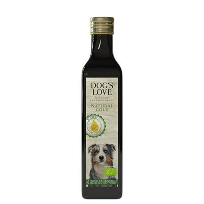 Dog&#039;s Love BIO-huille Natural Gold 250ml - MyStetho Veterinary