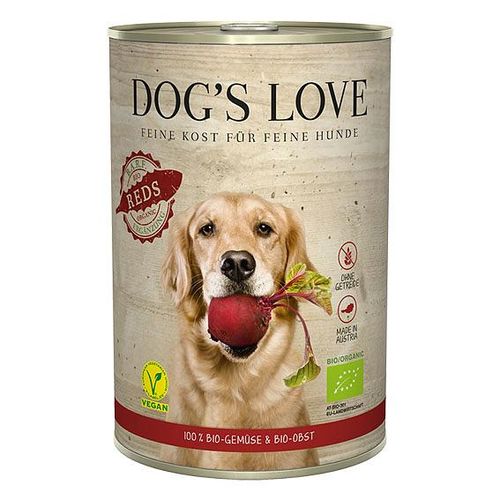 Dog&#039;s Love BIO Vegan légumes&fruits 400g - MyStetho Veterinary