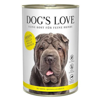 Dog&#039;s Love Calssic adult Poulet & poire & quinoa & carottes 400g - MyStetho Veterinary