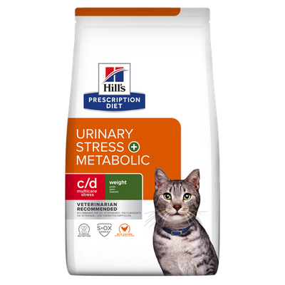 Hill's Prescription Diet c/d Multicare Stress + Metabolic Chicken 3 kg - MyStetho Veterinary