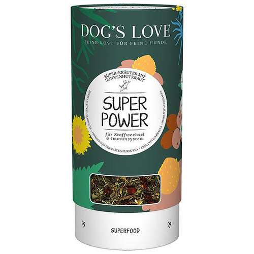 Dog&#039;s Love Super-Power métabo&amp;immun 70g - MyStetho Veterinary