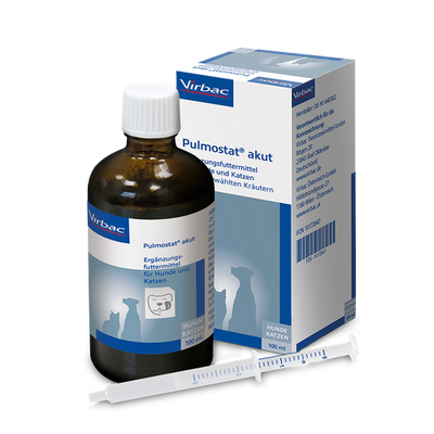 Pulmostat Akut 100 ml - MyStetho Veterinary