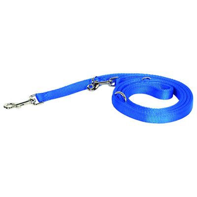 Laisse 3 pos. Flex bleu 1 cm x 1.8 m - MyStetho Veterinary