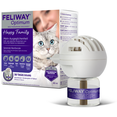 Feliway Optimum kit 1diffuseur et 1rech 1 pc/Stk. - MyStetho Veterinary