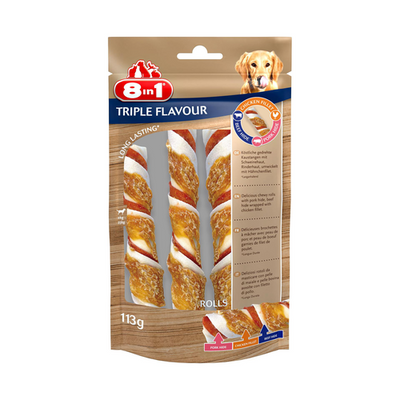 8in1 8en1 TRIPLE FLAVOUR rouleaux, 3pcs. - MyStetho Veterinary