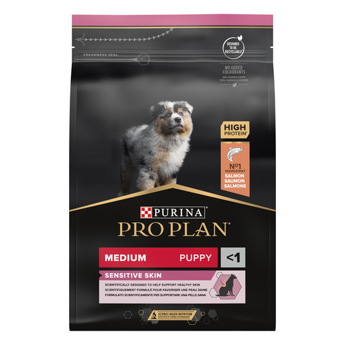 PP MEDIUM PUPPY SENSITIVE SKIN Salmon 3kg - MyStetho Veterinary