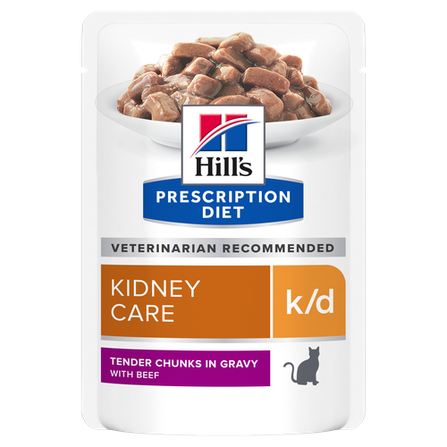 Hill's Prescription Diet k/d Beef 85 g - MyStetho Veterinary