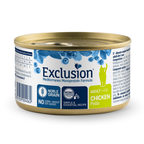 Exclusion Cat Adult Poulet 85g - MyStetho Veterinary