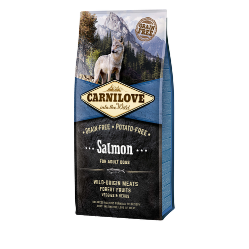 Carnilove Dog Adulte - Saumon 12kg - MyStetho Veterinary