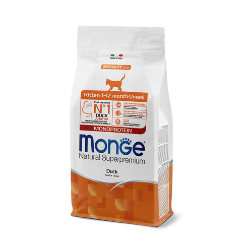 Monge Monge Cat Kitten Monoprotein Canard, 400g - MyStetho Veterinary