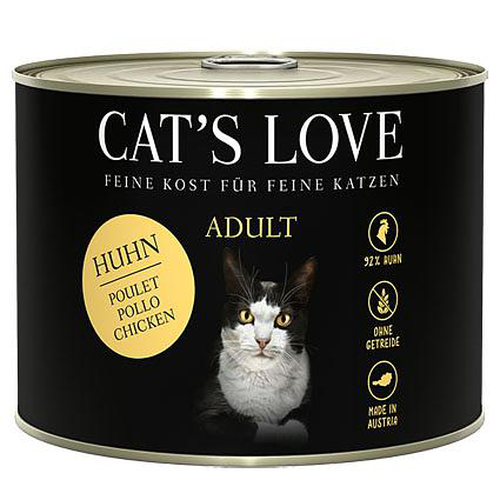 CAT&#039;S LOVE Cat‘s Love Adult Poulet pure, 200g - MyStetho Veterinary