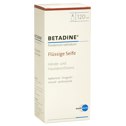 Betadine Seife liq Fl 120 ml - MyStetho Veterinary