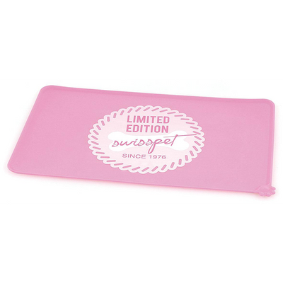 Swisspet tapis sous écuelle en silicone Alina, rose - MyStetho Veterinary