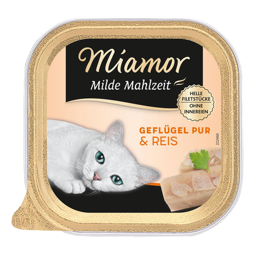 Miamor Milde Mahlzeit poulet+riz 100g - MyStetho Veterinary