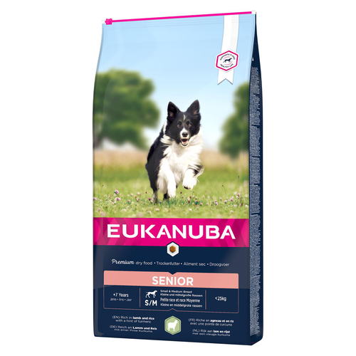 Eukanuba Mature &amp; Senior, agneau &amp; riz, small &amp; medium Breeds - MyStetho Veterinary