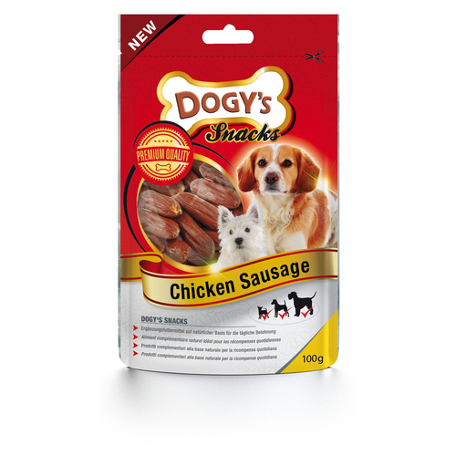 Dogy‘s Soft Chicken Sausage snack pour chien - MyStetho Veterinary