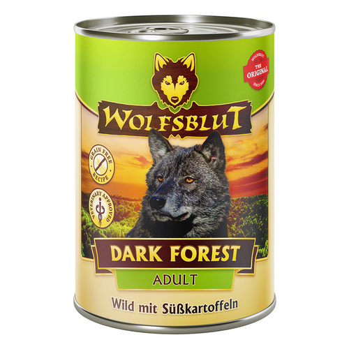 Wolfblut Canine Adult Dark Forest - gibier avec patate douce 395g - MyStetho Veterinary