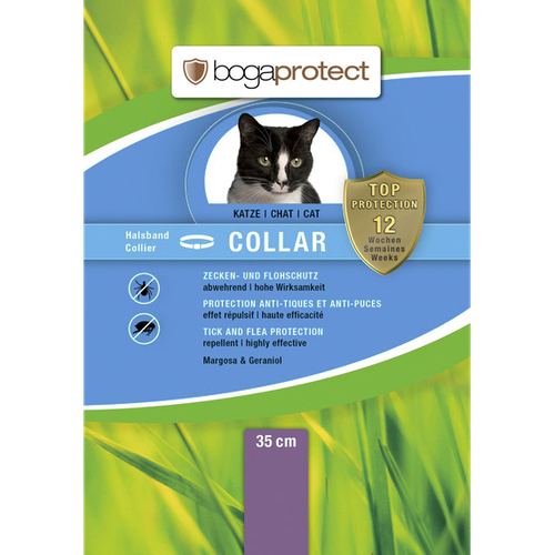 bogaprotect collier anti-parasitaire pour chats 35 cm - MyStetho Veterinary