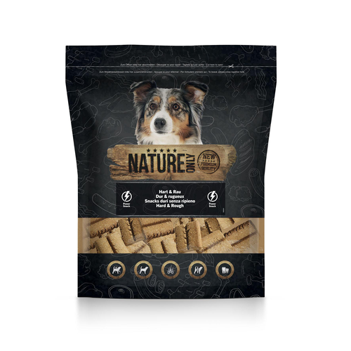 Nature Only Dur et rugueux non fourrés, 800g - MyStetho Veterinary