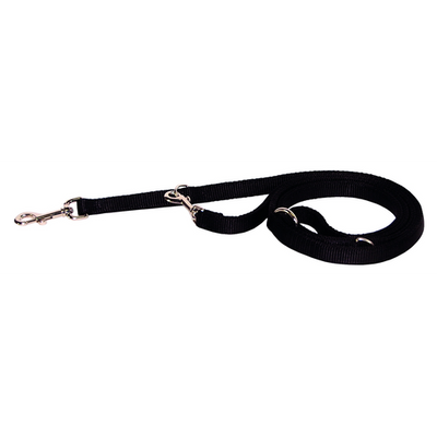 Laisse 3 pos. noir 1 cm x 1.8 m - MyStetho Veterinary