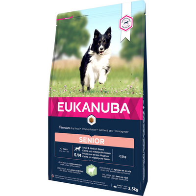 Eukanuba Mature &amp; Senior, agneau &amp; riz, small &amp; medium Breeds - MyStetho Veterinary