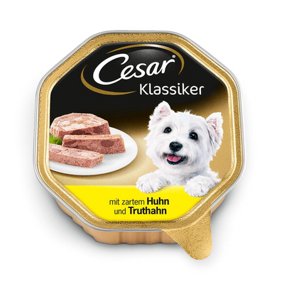 Cesar classique en terrine avec tendre - MyStetho Veterinary