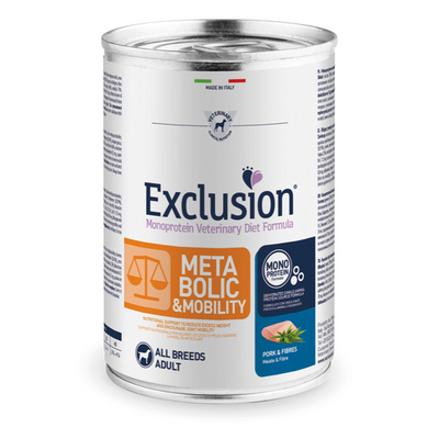 Exclusion Dog VET Adult All Br Pork 400g - MyStetho Veterinary