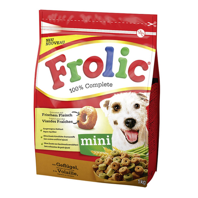 Frolic Mini volaille 1kg - MyStetho Veterinary